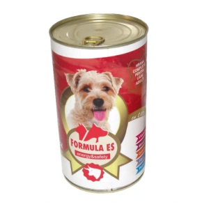 Hrana umeda pentru caini, Formula ES, Vita, conserva 1240 g