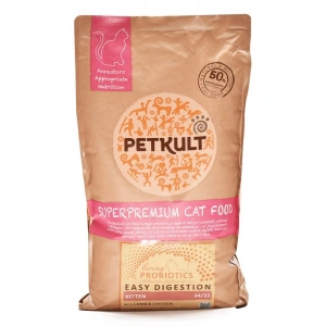 Hrana Uscata Pisici Petkult Probiotics Kitten Miel Pui 2 kg