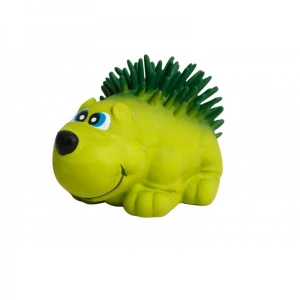 Jucarie arici din latex, 8cm, Verde