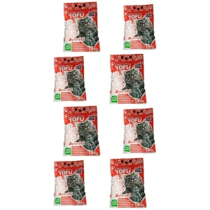 Pachet 8 x Nisip pentru pisici Mon Petit Ami Tofu PIERSICA 5L - Img 5