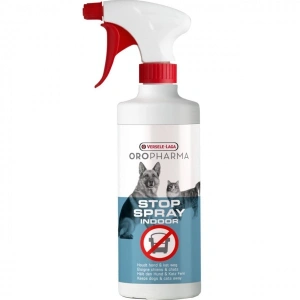 Spray repelent pentru caini si pisici, Oropharma Stop Indoor, 500ml
