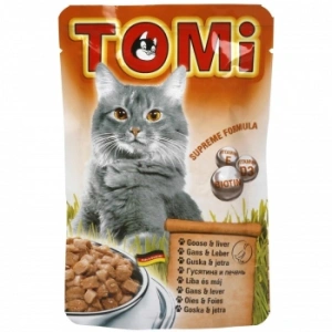 Tomi Cat Plic cu Gasca si Ficat, 100 g