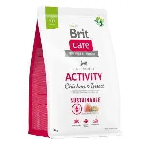 Brit Care Dog Sustainable Activity, Chicken & Insect, 3 kg