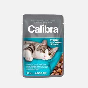 Calibra Cat Pouch Trout and Salmon in Sauce 100 g