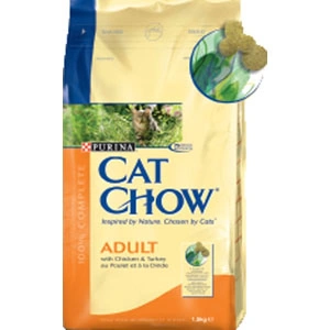 Cat Chow Adult CURCAN, PUI 15 KG
