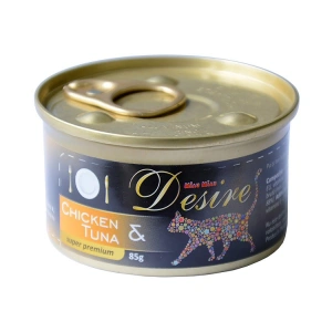 Conserva DESIRE Pui File si Ton in Gelatina 85g