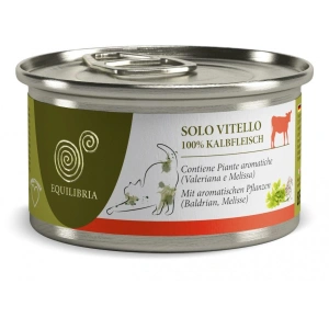 Conserva EQUILIBRIA Cat - 100% carne de VITEL - 85 gr