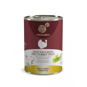 Conserva EQUILIBRIA Dog - 100% carne de CURCAN - 410 gr - Img 3