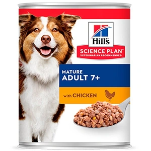 Hills SP Canine Mature Pui 370 g (conserva)