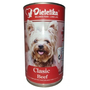 Hrana umeda pentru caini, Dietetika Clasic, cu Vita, 1240 gr