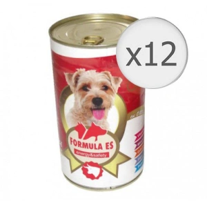 Hrana umeda pentru caini, Formula ES, Vita, 12 x conserva 1240 g
