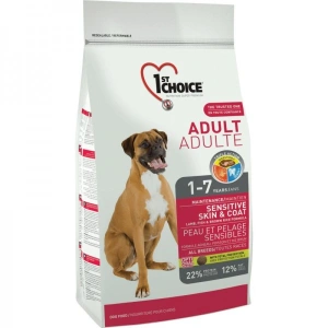 Hrana uscata pentru caini 1st Choice Sensitive Skin & Coat, 15kg