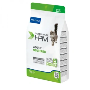 Hrana uscata pentru pisici adulte sterilizate, Virbac HPM Neutered 3 kg - Img 2