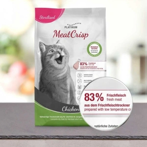 Hrana Uscata pentru pisici, Platinum Meat Crisp, Adult Chicken, 3 kg - Img 2