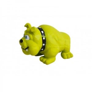 Jucarie caine din latex 12.5 cm Verde