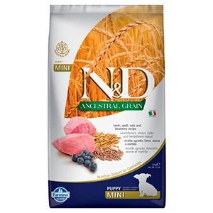 ND Ancestral Grain Dog Lamb, Spelt, Oats and Blueberry Puppy Mini 2.5 kg
