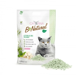 Nisip pentru pisici CAT RINA Tofu cu Ceai Verde 5.5L - Img 3