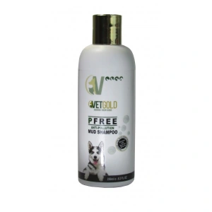 Sampon Vetgold Pfree, pe baza de namol, minerale si alge marine, 250 ml