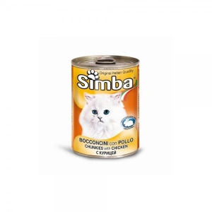 Simba Conserva Pisica Pui 415g