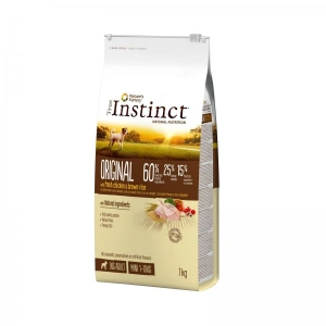 True Instinct Dog Original, Mini Adult cu Pui, 7 kg