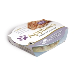 Applaws Cat Adult Piept de Pui si Icre de Ton, Bol 60 gr