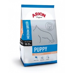 Arion Original Puppy Medium Breed cu Somon si Orez 3Kg