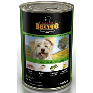 Belcando Conserva Caine Adult Curcan Orez/Dovlecei 400 gr