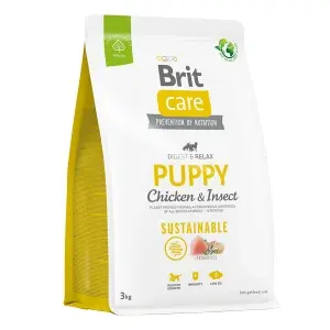 Brit Care Dog Sustainable Puppy, Chicken & Insect, 3 kg