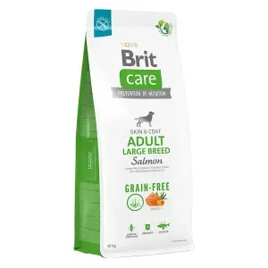 Brit Care Grain-Free Adult Large Breed Somon si Cartofi, 12 kg + 3 kg - Img 3