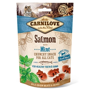 Carnilove Cat Crunchy Snack Salmon with Mint 50 g