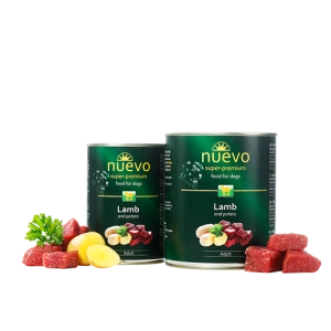 Conserva Nuevo Dog Adult Miel si Cartof 800 gr