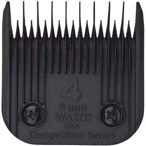 Cutit Wahl Ultimate negru, marimea 4 - 8 mm, pentru masina de tuns Wahl, Moser, Andis, Oster