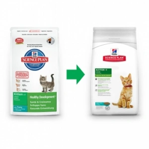 Hill's SP Feline Kitten cu Pui, 10 kg + cadou 2 x ulei somon salbatic Nutrivet 250 ml - Img 6