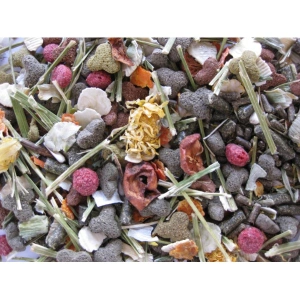 Hrana completa pentru iepuri pitici sensitive, Deli Nature Menu 5 stars, 2.5 kg - Img 2