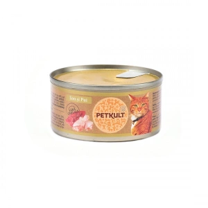 Hrana Umeda Pisici Petkult Cat Ton Pui 80gr