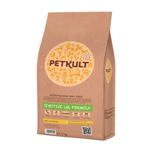 Hrana Uscata Caini Petkult Sensitive Low Calories Miel Orez 2 kg