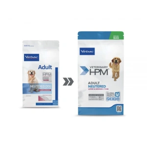 Hrana uscata pentru caini Virbac HPM Adult Virbac Neutered Large & Medium 3 kg