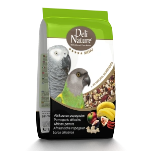 Meniu Papagali Africani Deli Nature 5 Stele, pg 2.5 kg