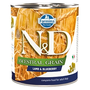 ND Dog Ancestral Grain Lamb and Blueberry 285 gr