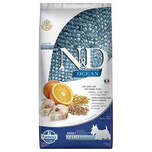 ND Ocean Dog Codfish, Spelt, Oats and Orange Adult Mini 7 kg - Img 2