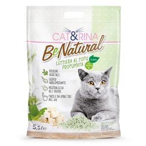 Nisip pentru pisici CAT RINA Tofu cu Ceai Verde 5.5L