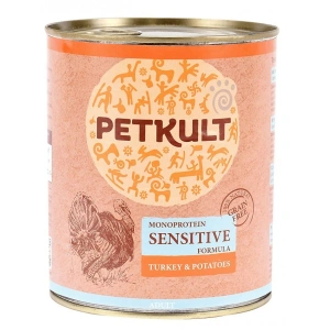 Petkult Sensitive, Curcan si Cartof, 800 Gr
