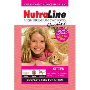 PLIC NUTRALINE CUISINE KITTEN 100 G