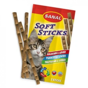 RECOMPENSE PISICI SANAL STICKS CURCAN FICAT 15 G