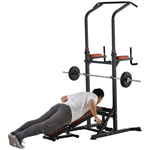 aparat pentru sport 92x178x200-236 cm, rosu - Img 2