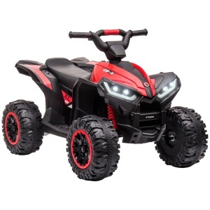 ATV Copii 12V – Cu Cauciucuri Largi, Faruri LED & Muzica