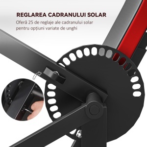 Bancă Multifuncțională 2 în 1 pentru Curl și Triceps, Bancă de Fitness cu Scaun Reglabil, 105x95x80 cm, Negru - Img 6