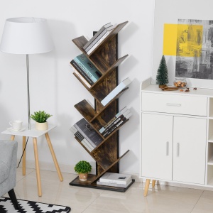 Biblioteca Lemn in Forma de Copac – Rafturi cu Etajere - Img 2