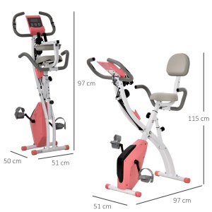 Bicicleta Pliabila 2-in-1 – Rezistenta Reglabila & Elastice Brate - Img 3