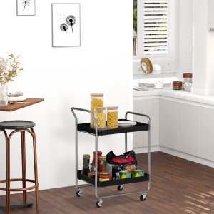 carucior rulant, utilitar, 2 rafturi 63x40.4x83.5 cm - Img 7